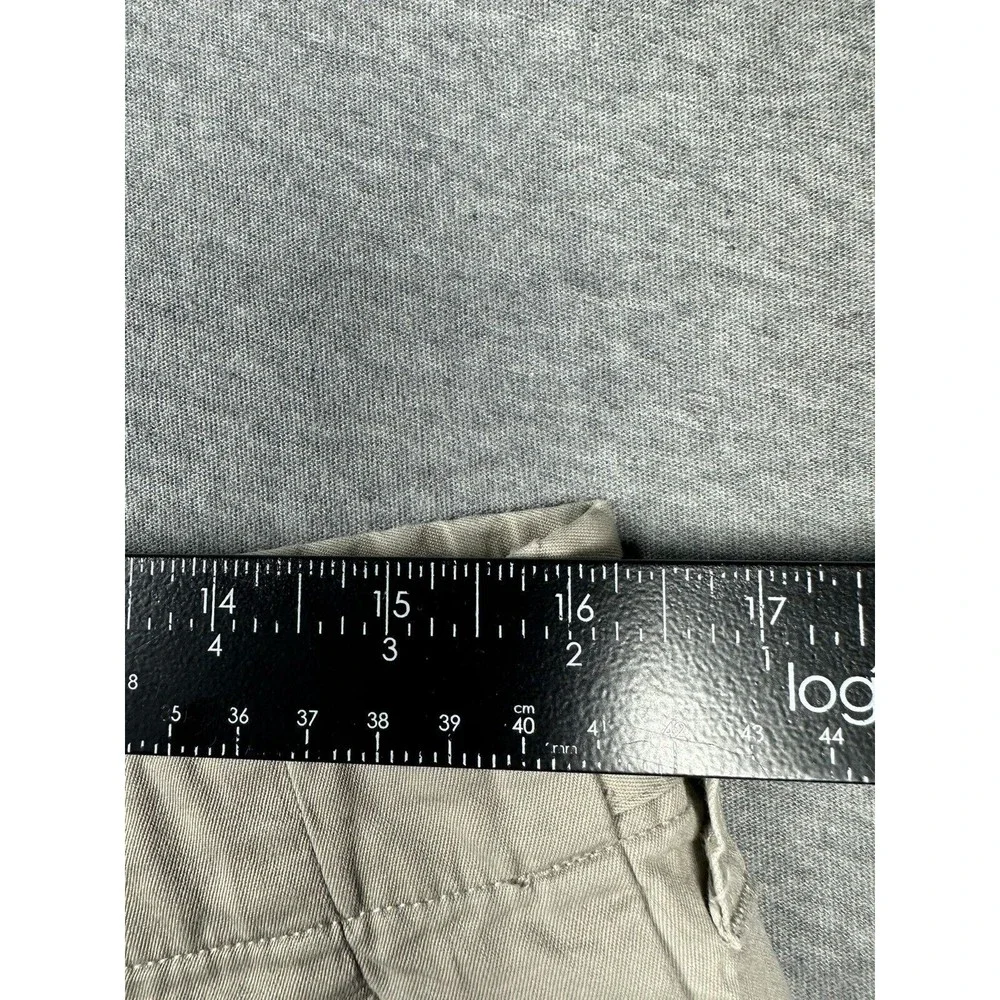 DKNY Mens Beige Chino Slim Straight Leg Super Soft Cotton Blend Size‎ 34x34